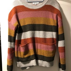 Madewell striped sweater